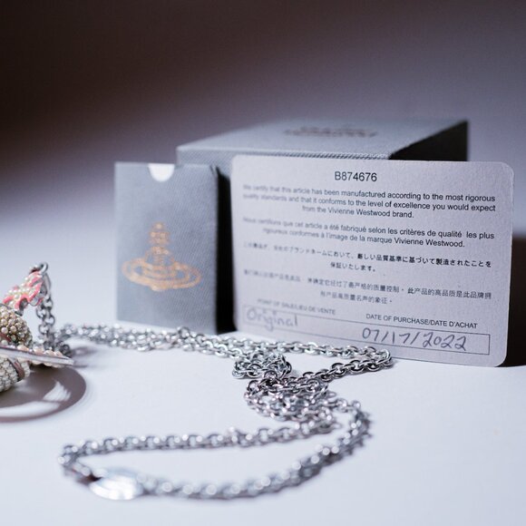 Vivienne Westwood Long Orb Necklace - Picture 7 of 7